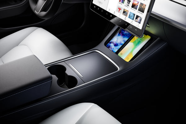 Tesla Model 3 refresh-era center console