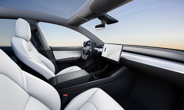 Tesla Model Y interior view
